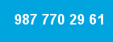 987 770 29 61 987 770 29 61